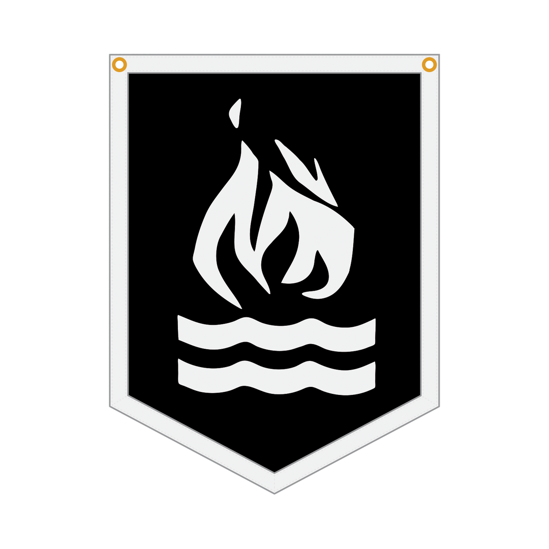 Flame Camp Flag