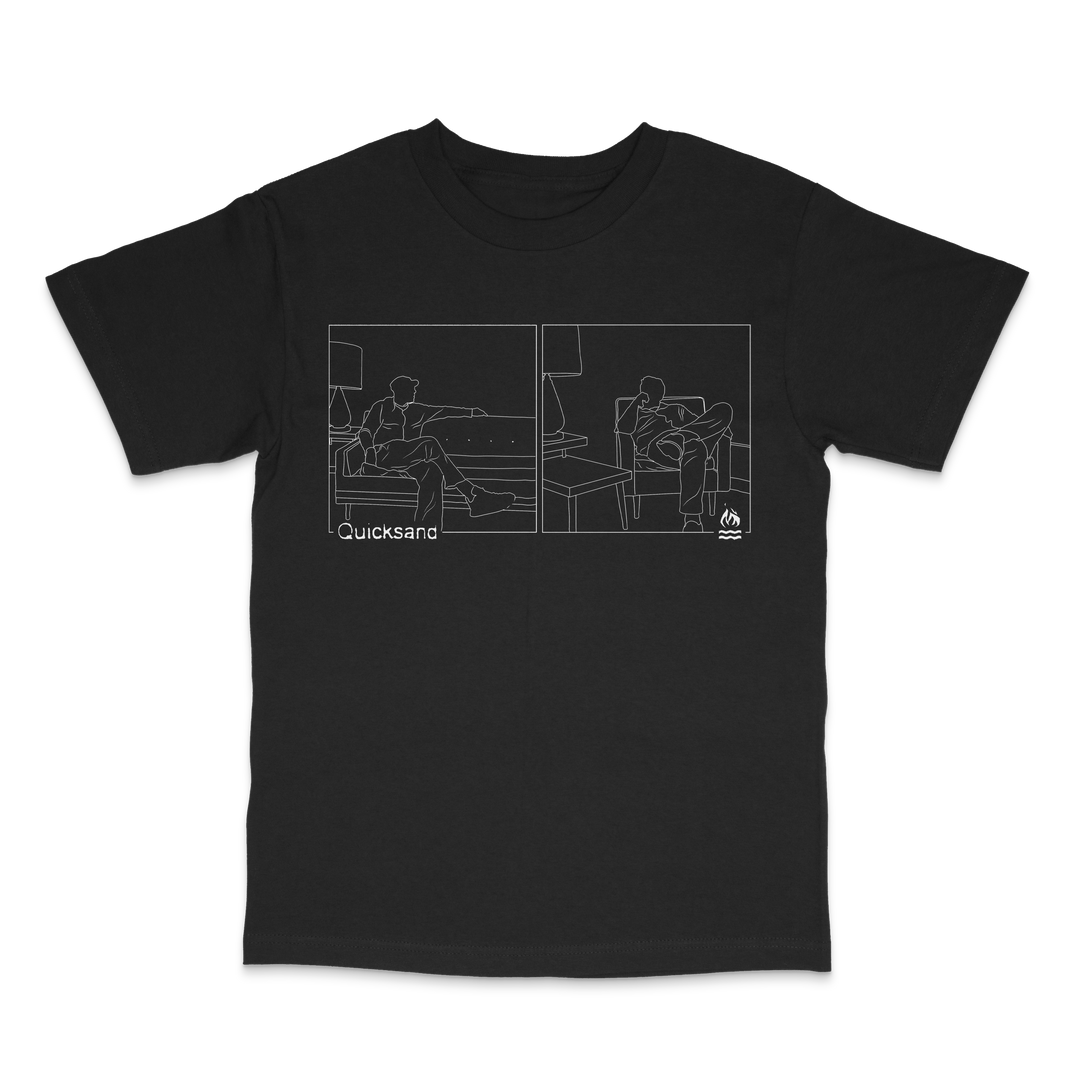 Hot Water Music/Quicksand Split T-Shirt
