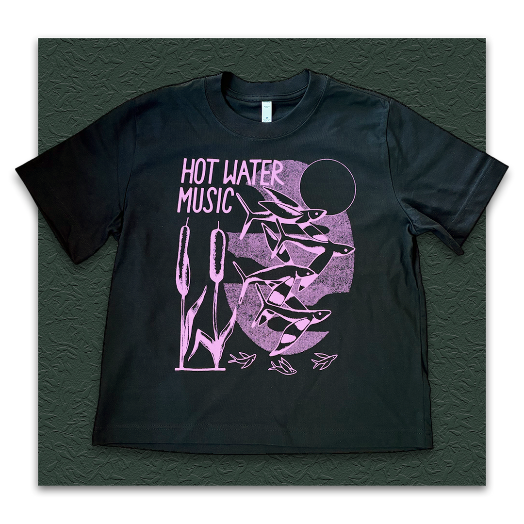 Flying Fish Boxy Womens T-Shirt