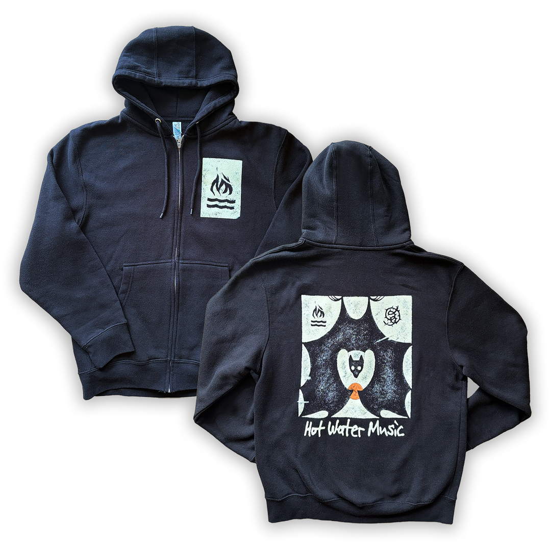 Fruit Fox Zip-Up Hoodie