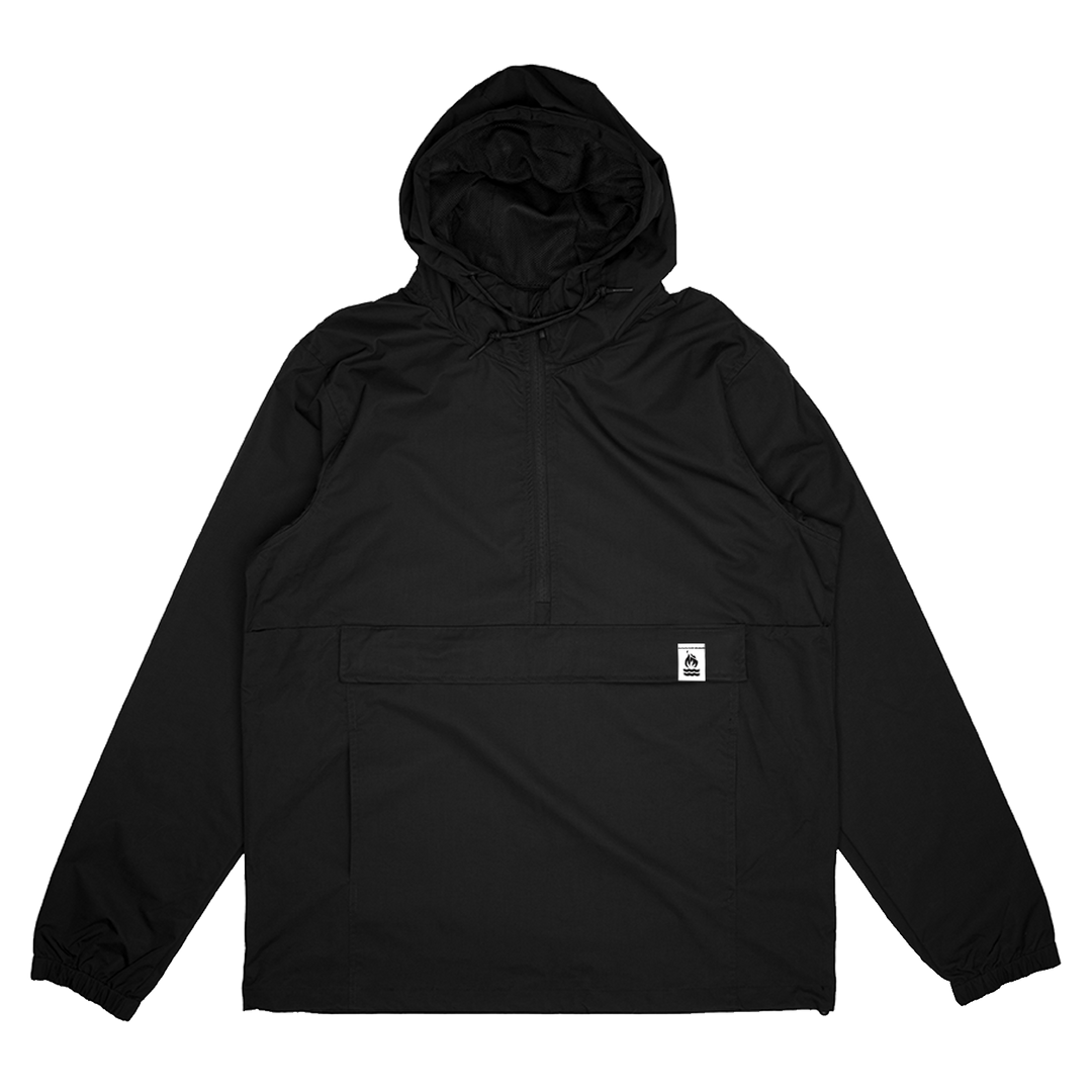 Flame Label Anorak Jacket